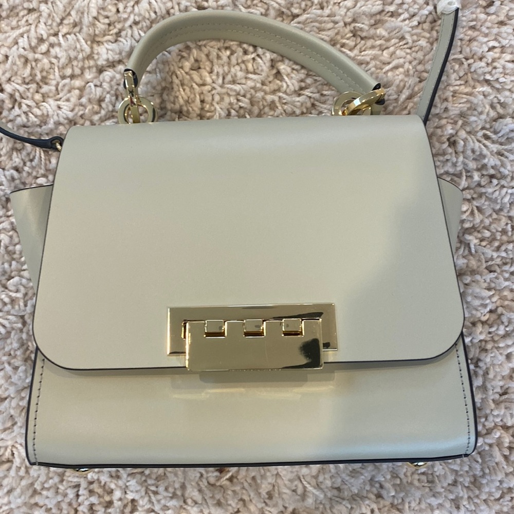 ZAC Zac Posen eartha iconic top handle convertible leather bag